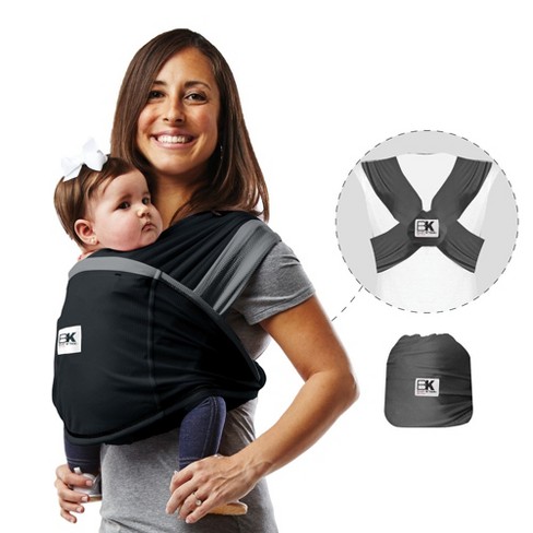 Baby K'tan Breeze Baby Wrap Carrier - Pre Wrapped Breathable