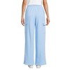 Lands' End Women's Serious Sweats High Rise Wide Leg Cargo Pants - 2 of 4