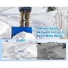 29 Inch Heavy Duty Wheeled Snow Shovel with Adjustable 5-Position Handle and Multi-Angle Carbon Steel Blade - 2 of 4
