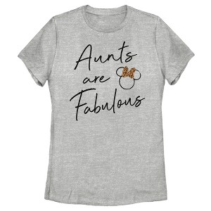 Women's Mickey & Friends Aunts Are Fabulous T-Shirt - 1 of 4