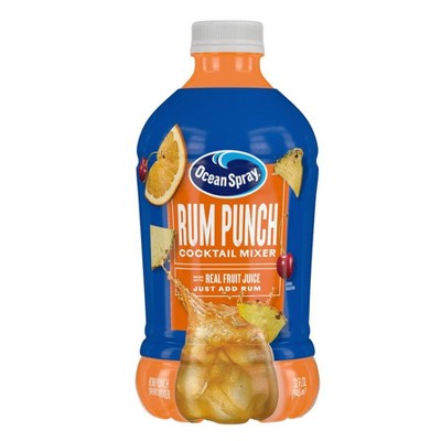 Ocean Spray® Rum Punch Cocktail Mixer, 32 fl oz Bottle
