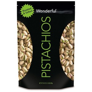 Wonderful In Shell Pistachios Roasted & Salted 24 oz - 1 of 3