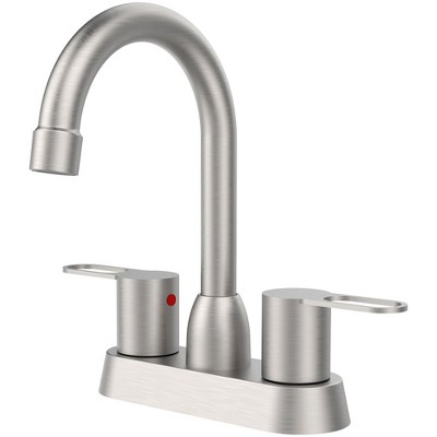 2 Handles Bathroom Sink Faucet