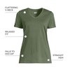 Lands' End Women's Relaxed Supima Cotton T-Shirt - 4 of 4