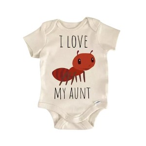Auntie Ant Aunt Newborn Baby Onesie® Bodysuit GS1 - 1 of 4