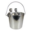Stainless Steel Pail, Flat Sided Hook-On with Rivets - 3 of 3