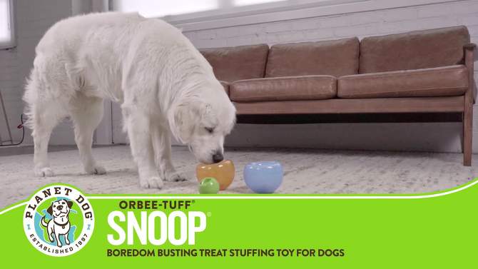 Outward Hound Lil Snoop Treat Stuffer Interactive Dog Toy, 2 of 6, play video