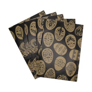 Unique Bargains Gift Wrap Paper Glossy Coated Paper 27.56 " x 19.69 " 5Pcs - 1 of 4