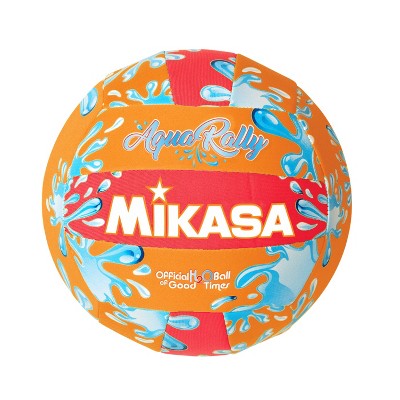 Mikasa Aqua Rally Volleyball, Orange/Red