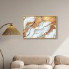 Art Remedy Gold Marble Boho Neutral Abstract Wall Art Framed - 2 of 4