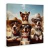 Stupell Industries Southwestern Cowboy Dogs Canvas Wall Art - 3 of 4
