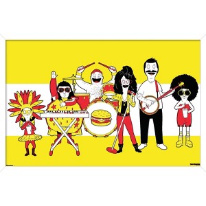 Trends International Bob's Burgers - Burgers and Fries Framed Wall Poster Prints - 1 of 4