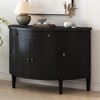 Bella Depot 47.2''W Curved Design Storage Cabinet - 3 of 4