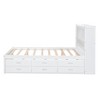 YOOCOZZ Full Size Platform Bed with Trundle, Storage Drawers, Headboard Shelves and Charging Ports - 4 of 4