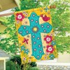 Colorful Cross Spring House Flag 28" x 40" Briarwood Lane - 4 of 4