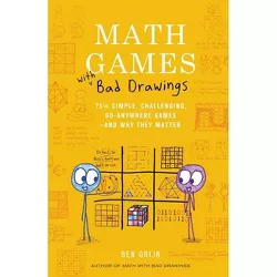 Math Games with Bad Drawings - by  Ben Orlin (Hardcover)