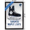 Trends International NHL Toronto Maple Leafs - Drip Skate 20 Framed Wall Poster Prints - 3 of 4
