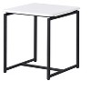 NicBex Modern Rectangle Coffee Table Set of 3 with Beveled Edges and Metal Frame for Living Room - 4 of 4