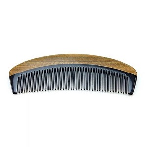 Kitcheniva Handmade Green Sandalwood Hair Comb - 1 of 3