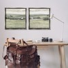 Stupell Industries Traditional Distant Farmhouse Field 2pc Floating Frame Art Set, Gray, 25" x 25" - 2 of 4