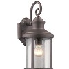 Chloe Lighting Galahad Transitional 1 Light Rubbed Bronze Outdoor Wall Sconce 16" Height - 3 of 4