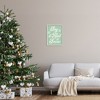 Stupell Industries Green Say It Ain't Snow Black Framed Giclee Art - 2 of 4