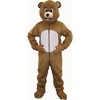 Dress Up America Brown Bear Mascot Costume For Adults - One Size Fits Most - 2 of 3