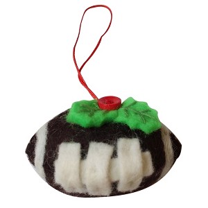 Slickblue Holiday Handmade Felt Ornaments for Sports Fans – 4 Different Options: Basketball, Baseball, Soccer, and Football - 1 of 1