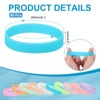 Unique Bargains Sports Party Games Fashion Silicone Glow in the Dark Bracelet 60 Pcs - 2 of 4
