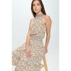 WEST K Women's Sadie Smocked Waist Halter Dress - image 3 of 4