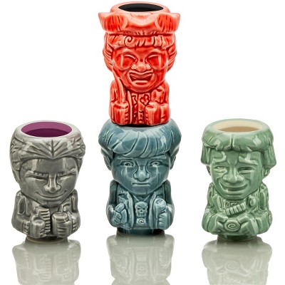 Beeline Creative Geeki Tikis The Goonies Mini Muglet 4-Pack | Mikey, Data, Chunk, Mouth