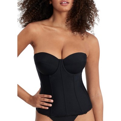 Women's Strapless Bra - Auden™ Black 48DD