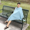 Muslin Nursing Cover for Baby Breastfeeding, Soft & Breathable Breastfeeding Cover for Mom by Comfy Cubs - 4 of 4