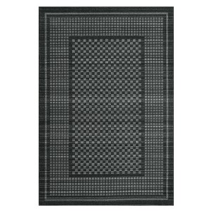 Indoor Modern Geometric Bordered Large Living Room Rugs, Washable Non Slip Throw Carpet for Bedroom, Soft Stain Resistant Floor Cover for Dining Room - 1 of 4