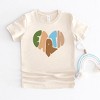 The Juniper Shop Earth Heart Toddler Short Sleeve Tee - image 2 of 2