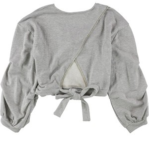 I.N.C International Concepts Womens Embellished Sweatshirt, Grey, X-Large - 1 of 2