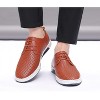 Santimon Men's Oxfords Shoes Casual Lace Up Breathable Formal Dress Mens Slip On Sneakers - 4 of 4