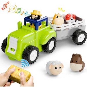 iPlay, iLearn Baby Farm Tractor Toy, Cool Remote Control Truck Toy for Toddler 2-3 - 1 of 2