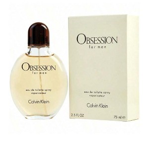 Obsession By Calvin Klein Men Bergamot, Mandarin Orange, Lime, Lavender, Red Berries, Jasmine, Myrhh, Carnation, Pine Tree, , Amber Edt Spray 2.5 Oz - 1 of 1
