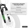 20 Inch Kids Mountain Bike with Front Suspension, Disc Brakes, 7-Speed Gears and Wide Tires for Snow, Trails and Off-Road Riding - 4 of 4