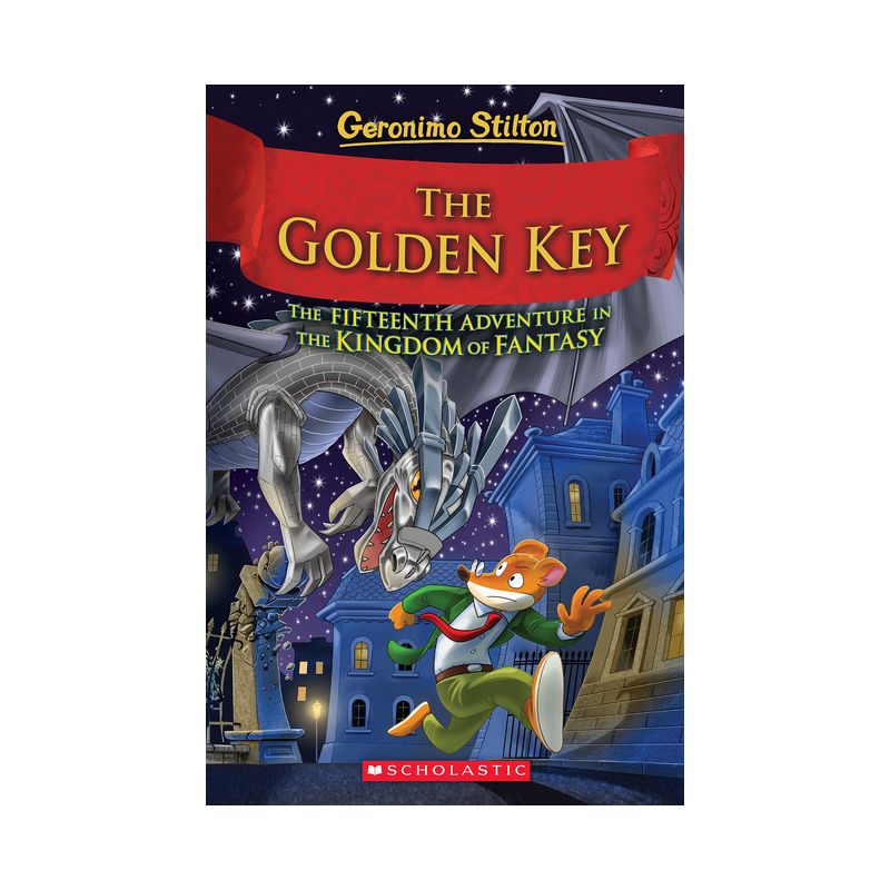 The Golden Key (Geronimo Stilton and the Kingdom of Fantasy #15) - (Hardcover), 1 of 2
