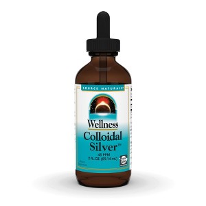 Wellness Colloidal Silver 45 PPM Liquid by Source Naturals, Inc.  -  2 fl oz Liquid - 1 of 3