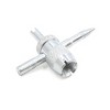 Unique Bargains Blue Dual Head Tire Valve Stem Core Puller Remover 4 Way Repair Tool Kit for Car - 3 of 4