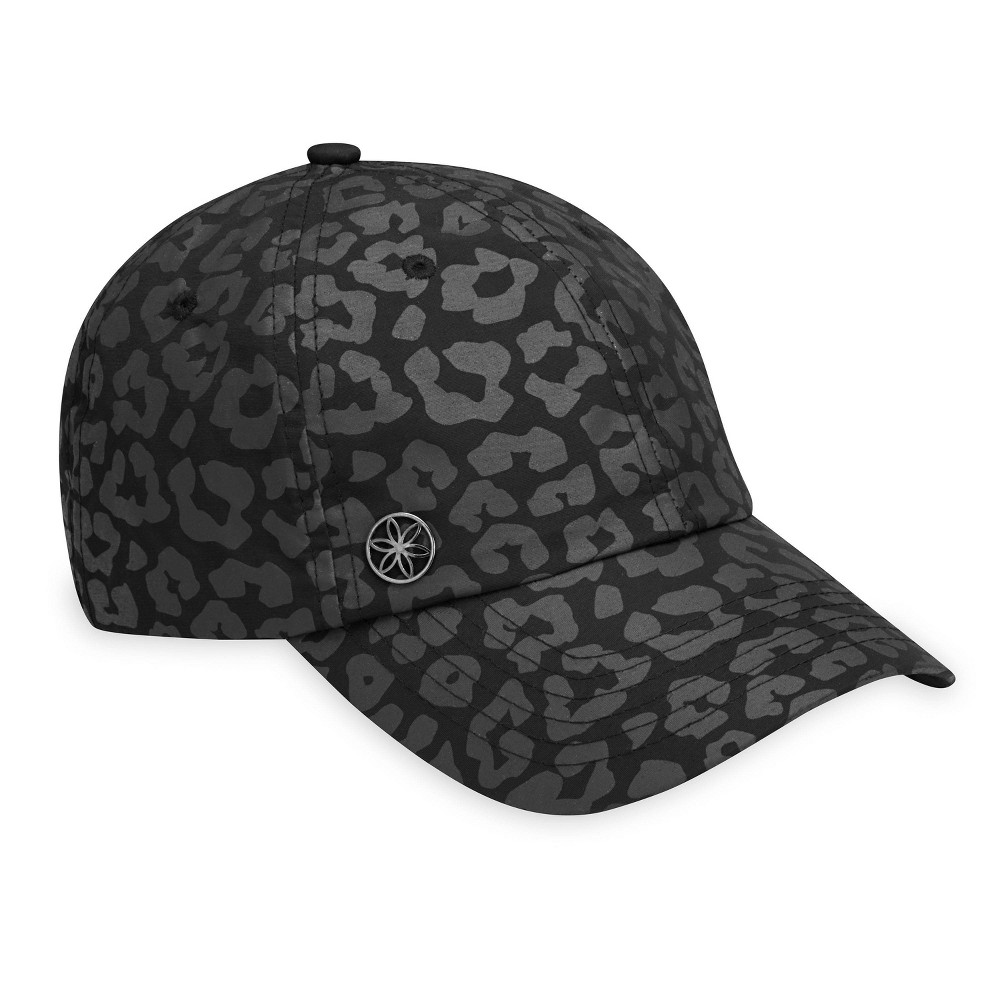 Gaiam Classic Fitness Hat - Leopard Black