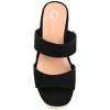 Journee Collection Womens Ilyana Tru Comfort Foam Wedge Heel Espadrille Sandals Black 11 - 4 of 4