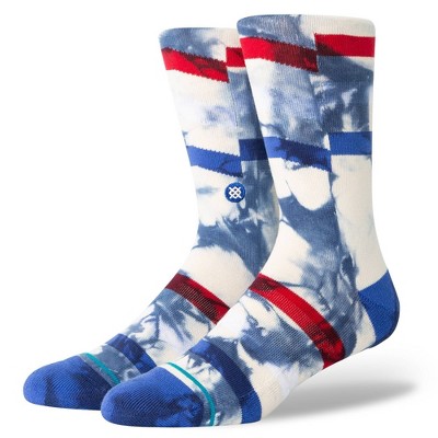 STANCE x WADE Men's Striped Crew Socks - L