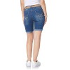 WallFlower Women's Luscious Curvy Denim Shorts Mid-Rise Bling Insta Stretch Juniors (Available in Plus Size) - 2 of 3