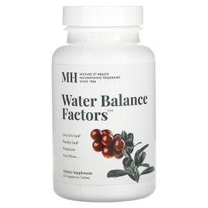 Michael's Health Water Balance Factors, 60 Vegetarian Tablets - 1 of 4