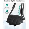 Cross Body Purse, Mini Crossbody Bags Travel Purse, Puffy Shoulder Handbag Wallet - 2 of 4