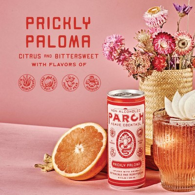 Parch Non-Alcoholic Prickly Paloma - 4pk/8.4 fl oz Cans